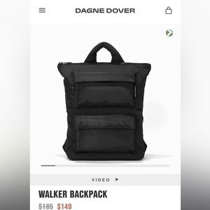 NEW! Dagne Dover Large Walker Backpack